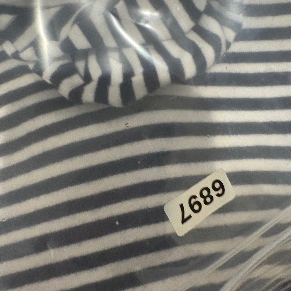 Sailor Sailor Dress By Just Madras Navy White Striped Ruffle Neck Sleeveless - Picture 11 of 11